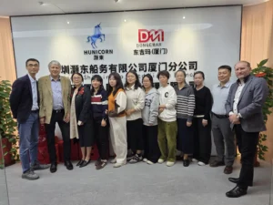 Przedstawiciele Magemar Polska i Dongemar podczas Targów Kamienia w Xiamen 2026